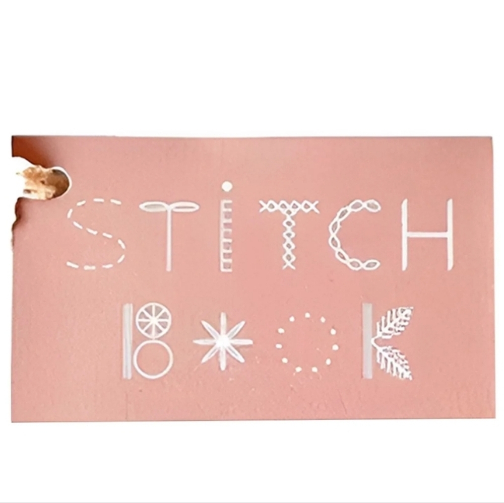 Stitch Book Needlework Embroidery Sewing Techniques